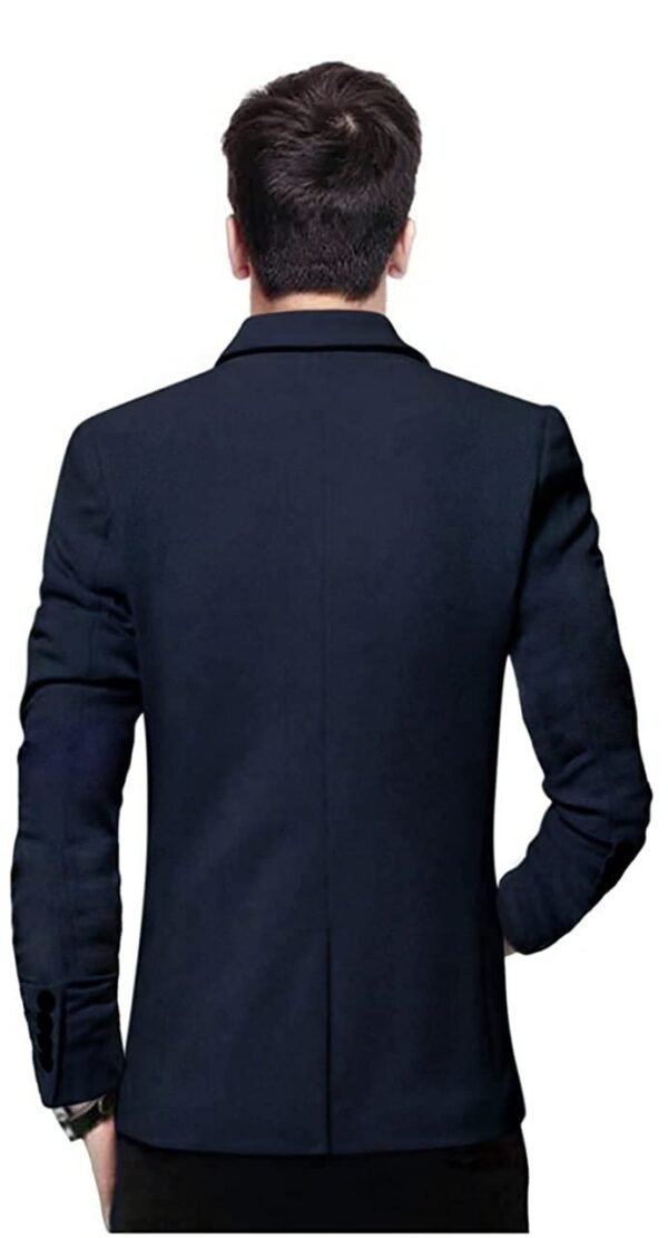 Men's Slim Fit Single Breasted Blazer - Image 2
