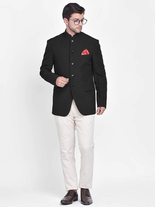 Evening Non Shiny Matt Finish Bandhgala for Men
