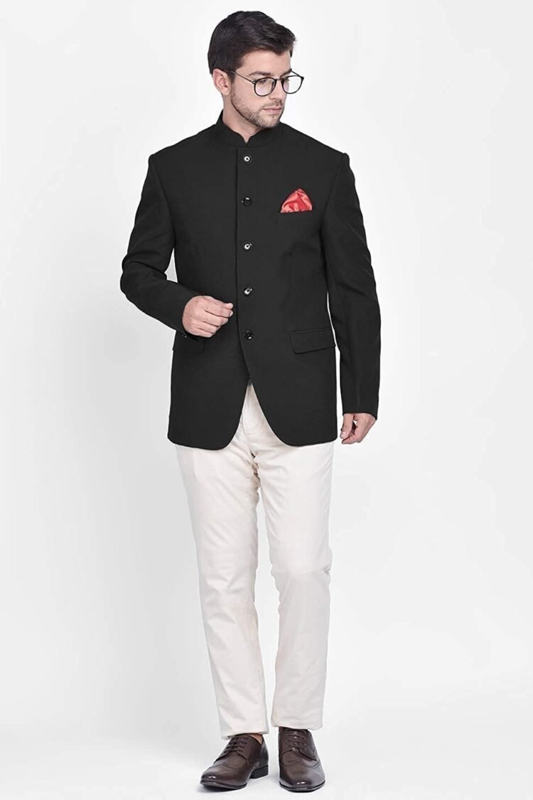 Evening Non Shiny Matt Finish Bandhgala for Men