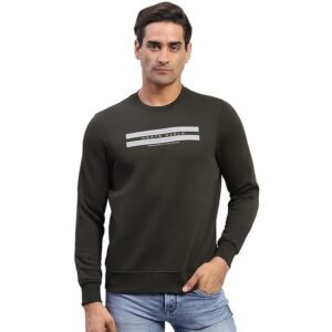 Monte Carlo Mens Printed Round Neck Full Sleeve Sweatshirt