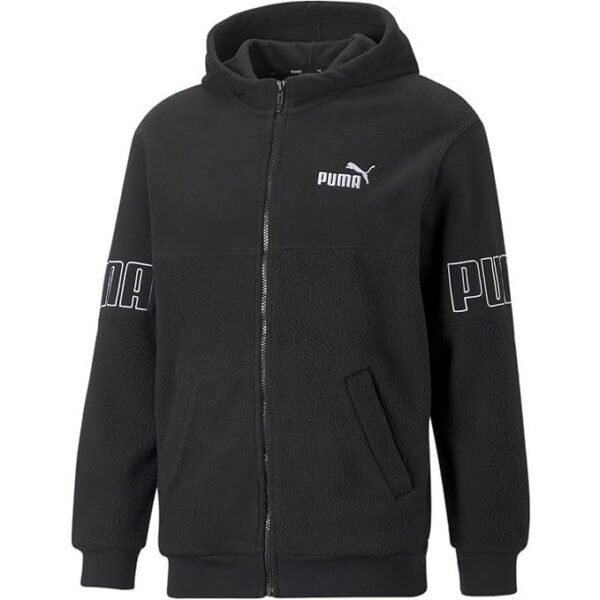 Puma Polyester Men Hooded Neck Jacket