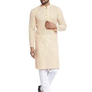 Pure Cotton Kurta Pyjama Set.