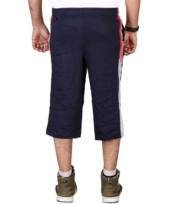 VEGO Mens Cotton Three by Fourth, 3/4, Capri, three quarter - Image 4