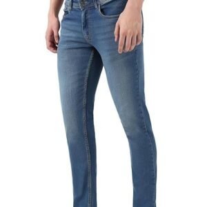 Peter England Men's Neo-Slim Fit Stretchable Jeans