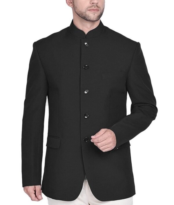 Evening Non Shiny Matt Finish Bandhgala for Men - Image 5