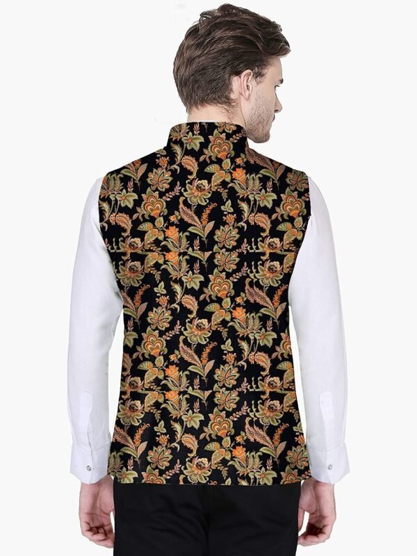 Modi Jacket for Men - Wedding Nehru Coat - Image 4