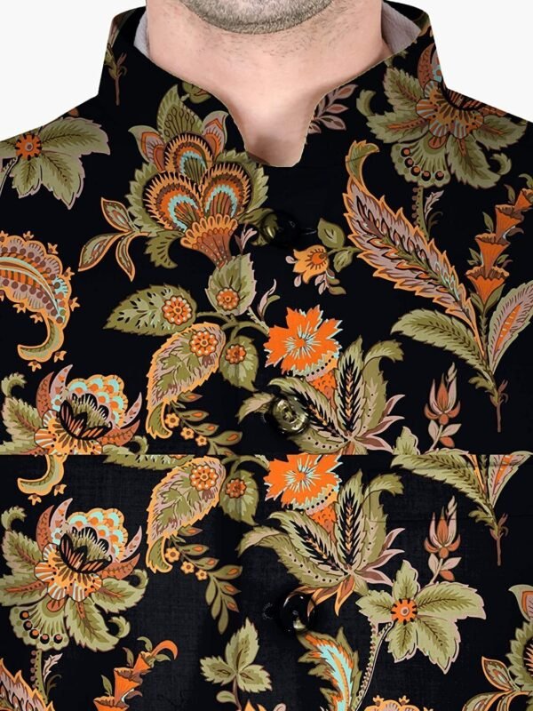 Modi Jacket for Men - Wedding Nehru Coat - Image 3