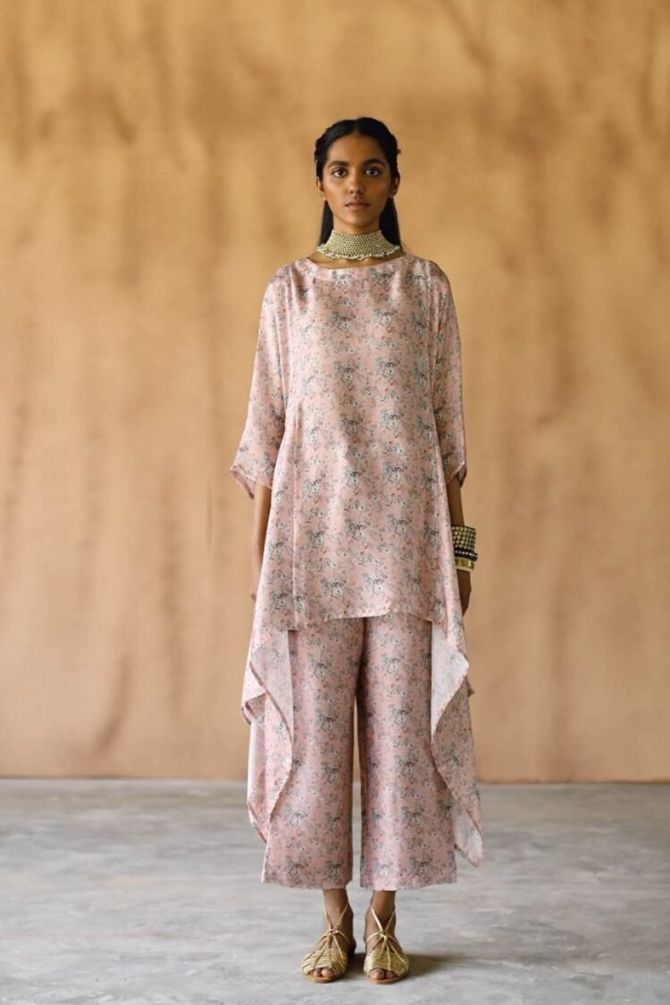 Peach Melon Hanky Tunic
