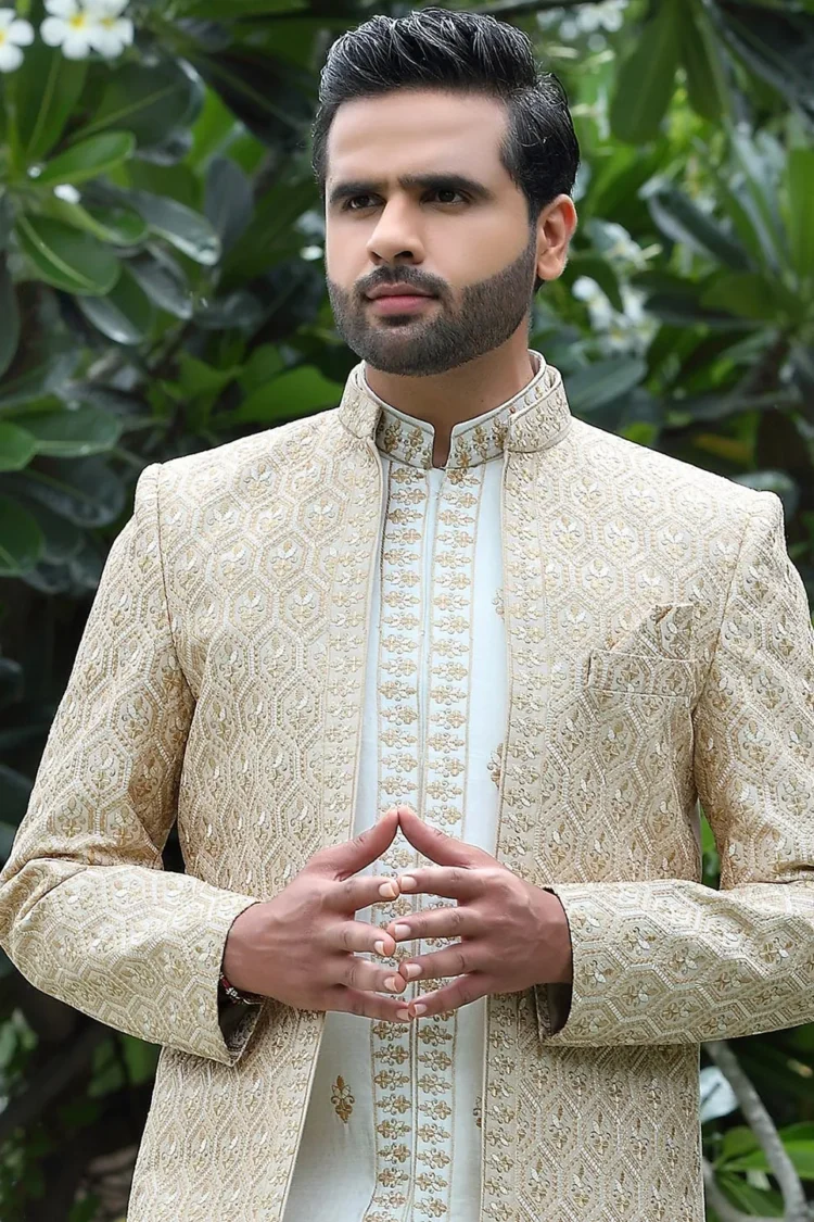 woven-art-silk-jacket-style-sherwani-in-cream-and-off-white-v1-mmq1428_1.webp